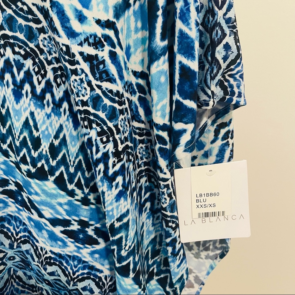 La Blanca Oasis Ikat Tunic Style Swim Coverup - Picture 5 of 10